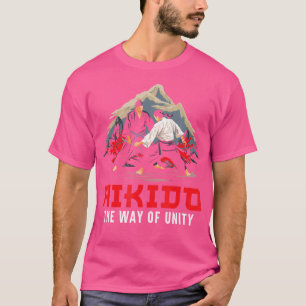 T-shirt Aikido Lover Martial Art Japonais Japon Martial Ar