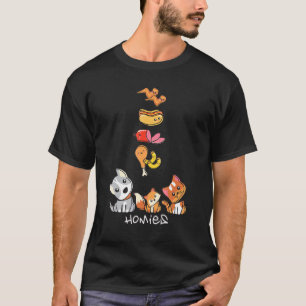 T-shirt Aile de poulet Aile de poulet Hot Dog & Bologna