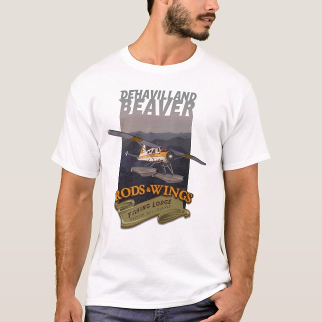 T-shirt Ailes 1 de Rods de castor (Devant)