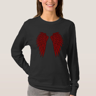T-shirt Ailes d'ange dans le dos pour hommes et femmes ang