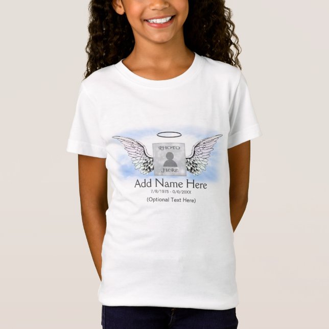 T-Shirt Ailes d'ange du mémorial | (Devant)