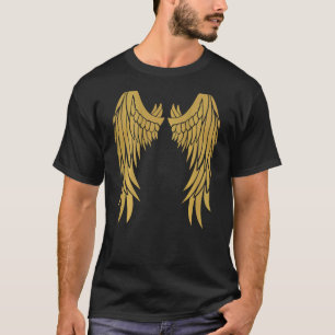 T-shirt Ailes d'ange sur votre dos - Glam d'or Fant paradi