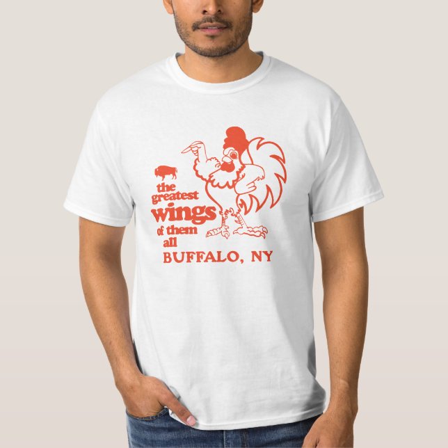 T-shirt Ailes de Buffalo - Buffalo, NY (Devant)