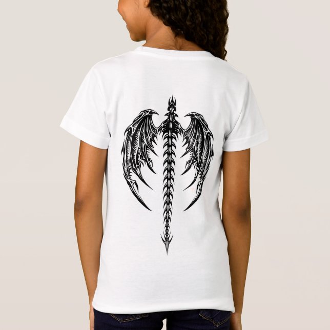 T-Shirt Ailes de dragon (Dos)