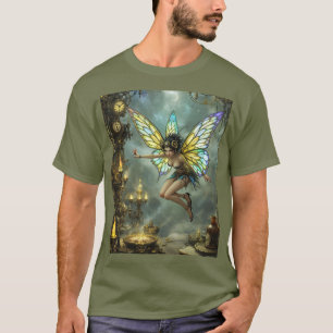 T-shirt Ailes de papillon de lutin mignon fantasy