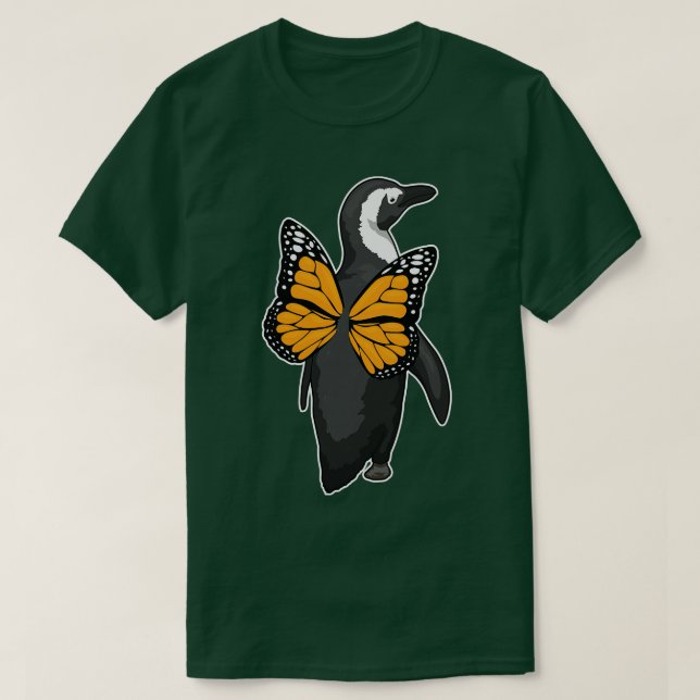 T-shirt Ailes de papillon pingouin (Design devant)