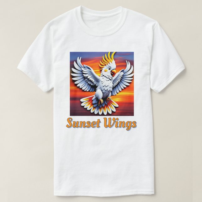 T-SHIRT " AILES DE SOLEIL " (Design devant)