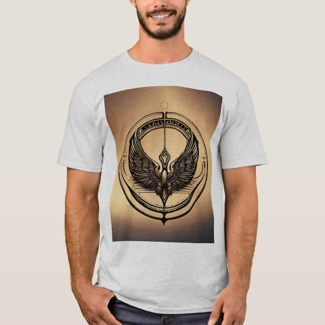 T-shirt "Ailes mécaniques : Elvish Embrace" (Devant)