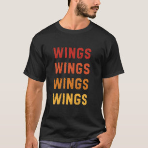 T-shirt Ailes Poulet Ailes Drôle Aile amour