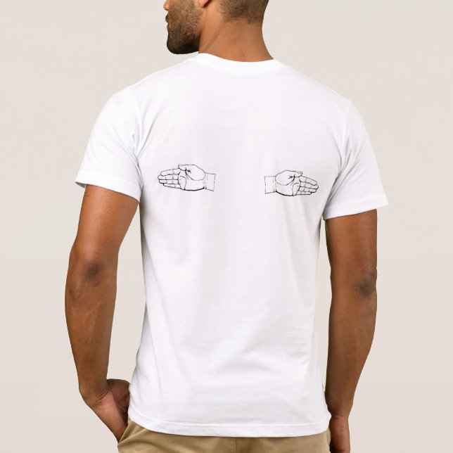T-shirt Ailleurs est partout (Dos)