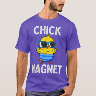 T-shirt Aimant de poulet amusant Pâques mignonette Bébé Am