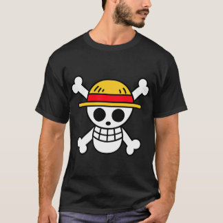 T-shirt Aimant jolly roger casquette paille