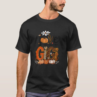 T-shirt Aime être appelée la grand-mère de Gigi Halloween 
