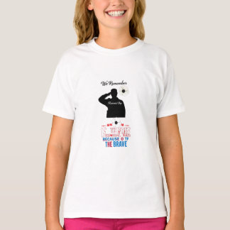 T-shirt aime la fête commémorative