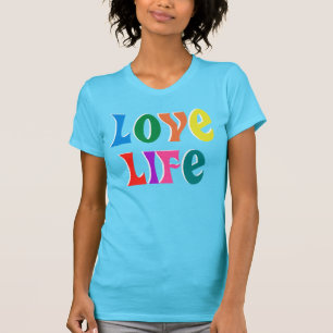 T-shirt AIME LA VIE ! message chrétien personnalisable