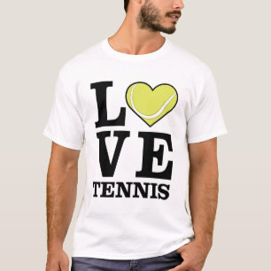 T-shirt Aime le tennis