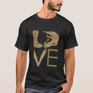 T-shirt Aime Motocross Enduro Vélo Dirt Biker Tout Terrain