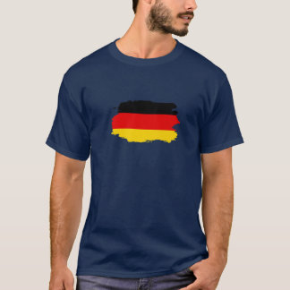 T-shirt Aimer Allemagne Drapeau Patriotique Allemand Sport