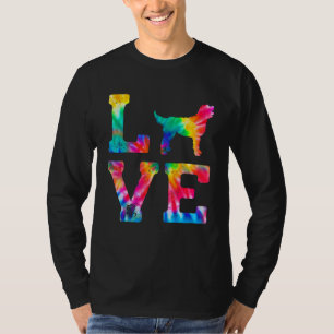 T-shirt Aimer Aussiepom Tie Dye Chien Maman Papa