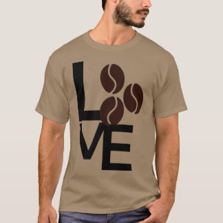 T-shirt Aimer café Barista cadeau Amateur de café cadeau