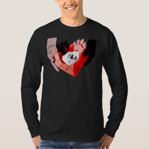 T-shirt aimer caniche