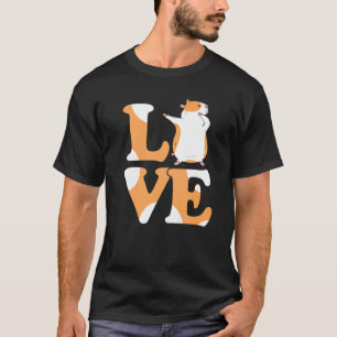 T-shirt Aimer Cochon Graphique Guinée Cochon Propriétaire