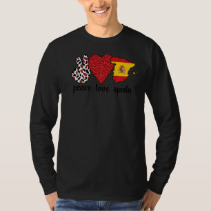 T-shirt Aimer Espagne Fière drapeau espagnol Racines espag