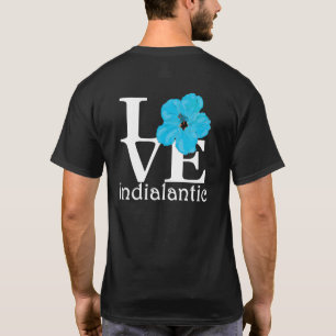 T-shirt AIMER Hibiscus bleu indien