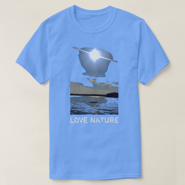 T-SHIRT AIMER LA NATURE (Design devant)