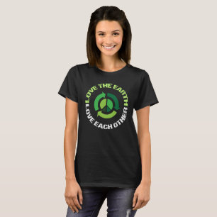 T-shirt Aimer la Terre S'aimer l'un l'autre