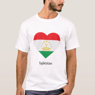T-shirt Aimer le Tadjikistan