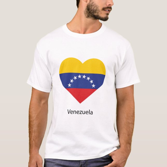 T-shirt Aimer le Venezuela (Devant)