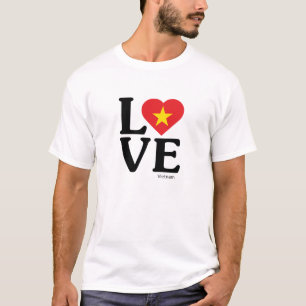 T-shirt Aimer le Vietnam