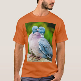 T-shirt Aimer les pigeons forestiers