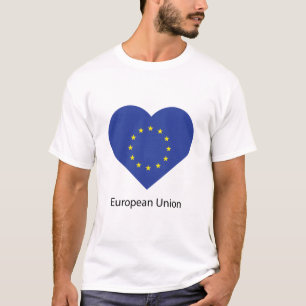 T-shirt Aimer l'Union européenne