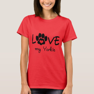 T-shirt Aimer mon Yorkie