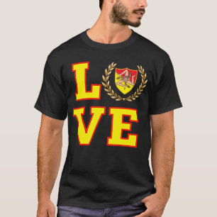 T-shirt AIMER Sicile Sicilienne Trinacria