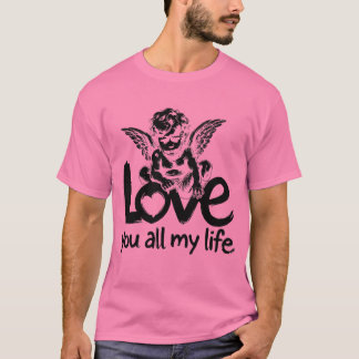 T-shirt Aimer toute ma vie Tee - Divine Dévotion-Lumière