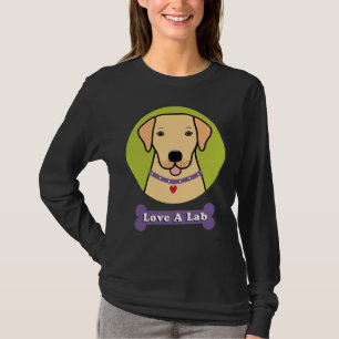 T-shirt Aimer Un Laboratoire Jaune