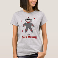 Aimer Un Singe Sock Quirky Retro Toy