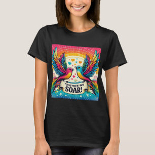 T-shirt Aimés Ensemble Nous Tournons