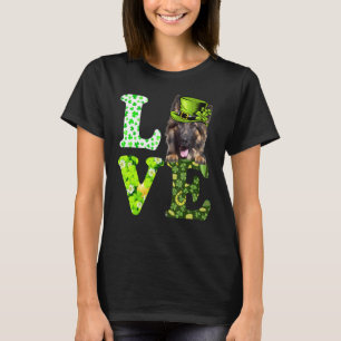 T-shirt Aimez Berger Allemand Saint-Patrick Shamrock Irlan