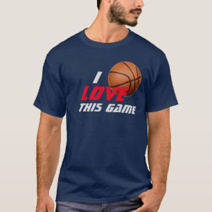 T-shirt Aimez Ce Jeu Basketball