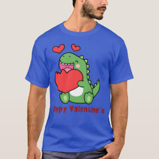 T-shirt Aimez dinosaure pour garçon de la Saint-Valentin