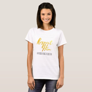 T-shirt Aimez-la - Respectez-le - ÉPHÉSIENS 5:22-33