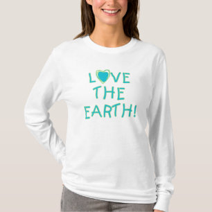 T-shirt Aimez la terre ambiante