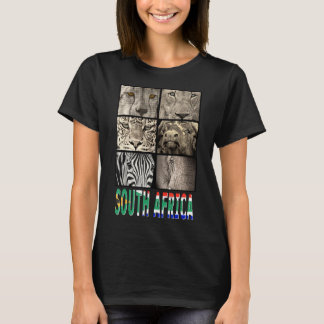 T-shirt Aimez l'Afrique du Sud Aimez la faune pour l'Afriq