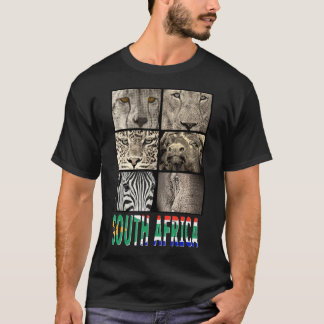 T-shirt Aimez l'Afrique du Sud Aimez la faune sauvage pour