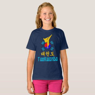 T-shirt ☯ Aimez l'art martial coréen-TaeKwonDo