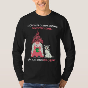 T-shirt Aimez Les Femmes Husky Et Husky Gnomie